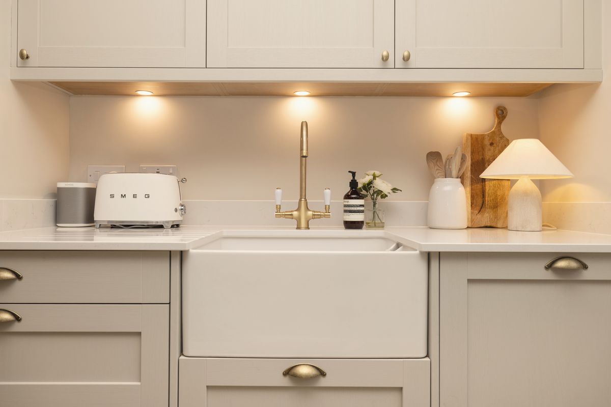 Finished kitchen at Gospatric Gardens